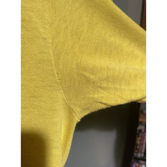 Myers Rum Vintage Ched by Anvil Yellow Single Stitch T-Shirt Shirt Tee Size Med - Picture 8 of 8